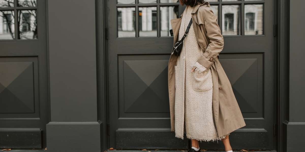 un manteau long femme