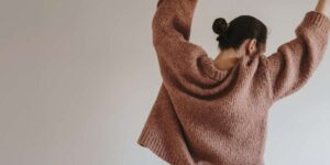 Pull oversize femme